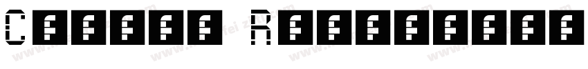 Cemoro Regular字体转换